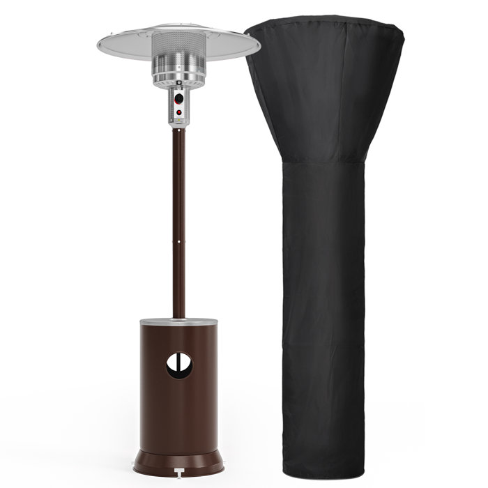 PAMAPIC 48000 Propane Standing Patio Heater & Reviews Wayfair